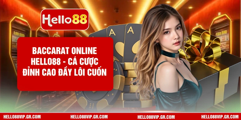 Baccarat Online HELLO88 - Cá Cược Đỉnh Cao Đầy Lôi Cuốn Baccarat Online HELLO88