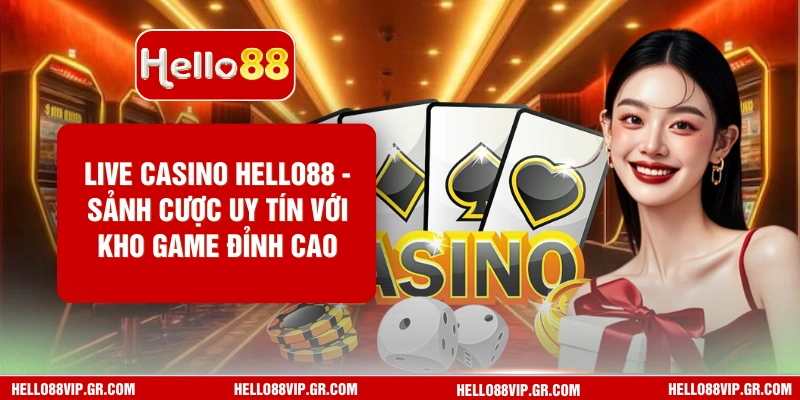 Live Casino HELLO88 - Sảnh Cược Uy Tín Với Kho Game Đỉnh Cao Live Casino HELLO88