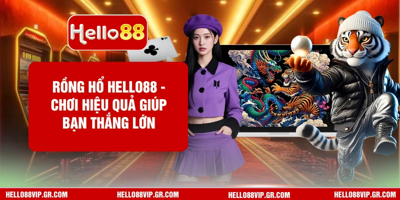 Rồng Hổ HELLO88 - Chơi Hiệu Quả Giúp Bạn Thắng Lớn Rồng Hổ HELLO88